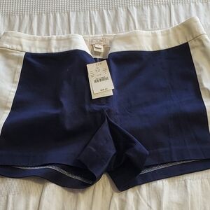 J. Crew Navy and White Women Shorts